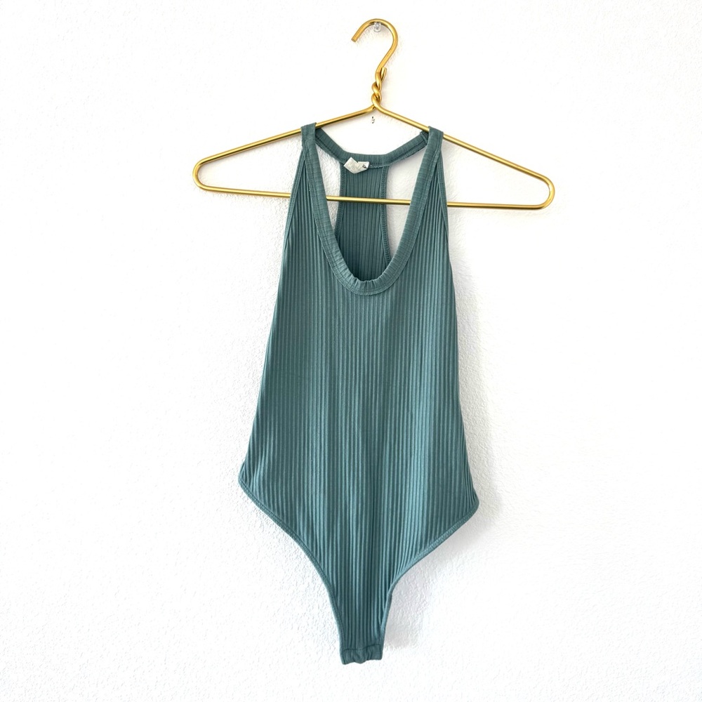 Intimately Free People Ribbed Racerback Bodysuit - Picture 2 of 8